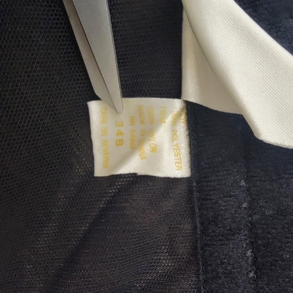 Vintage Victorias Secret Dark Fairy Lace Corset Top Sz 34B Gold Label Milkmade - Picture 7 of 8